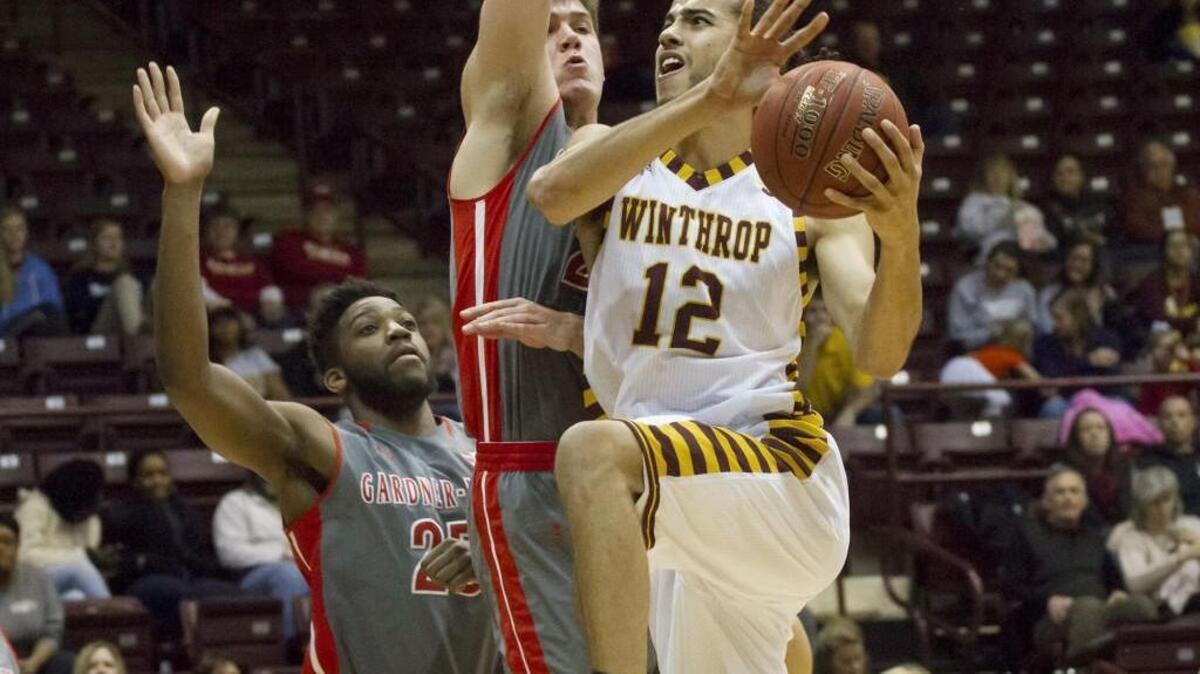 Winthrop's Xavier Cooks, shown playing earlier this week against Gardner-Webb, led the Eagles with 19 points in a win over Presbyterian Sunday.