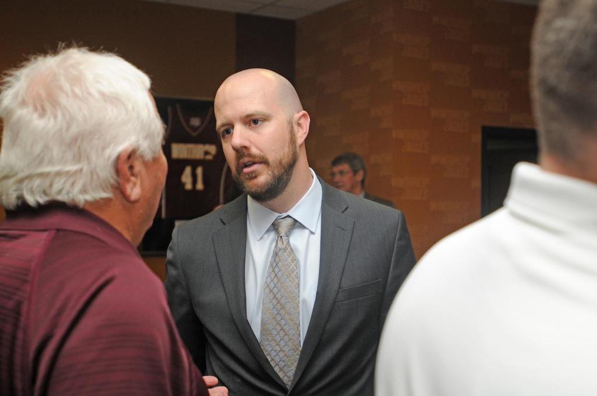 Herald file from 2016: Ken Halpin’s interpersonal skills were put to the test Monday morning as he met many Winthrop administrators and athletic coaches for the first time.