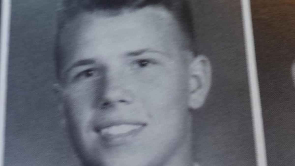 Pat Kelsey’s photo in the 1993 Elder High School yearbook.