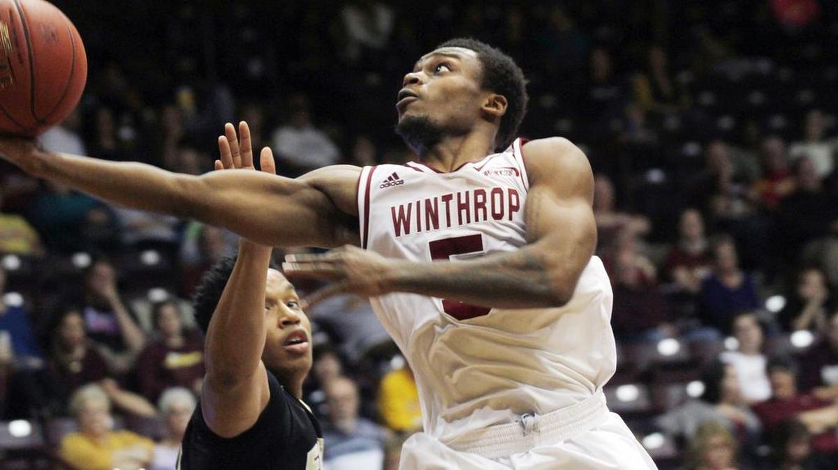 Winthrop’s Keon Johnson was held to five points Saturday. He scored in double figures in 31 of last season’s 32 games, and Manhattan’s frenetic pace should help him bounce back in the scoring column Tuesday morning.