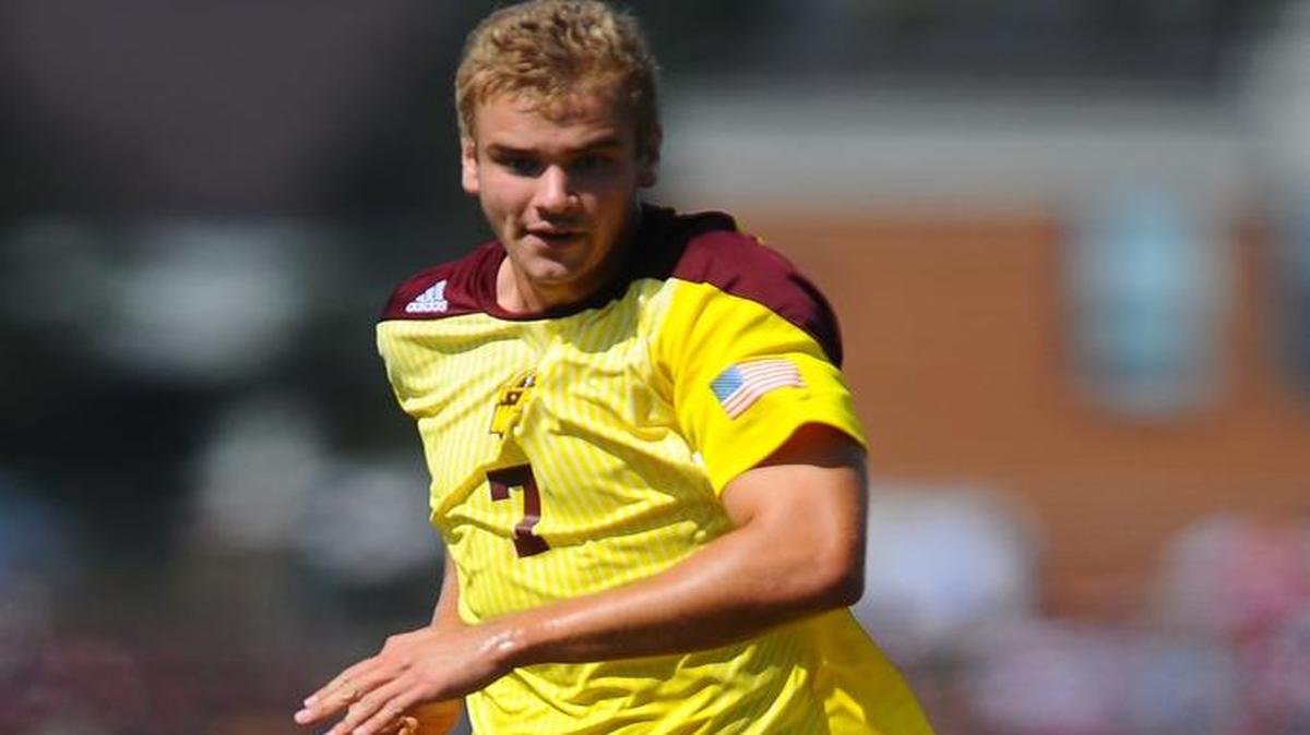 
Rock Hill’s Charles Coulson scored his first two goals of the season during Winthrop’s 2-0 win over Appalachian State Tuesday night.
