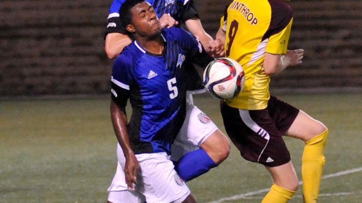 Winthrop defeated UNC Asheville 3-0 Tuesday in the quarterfinals of the Big South Conference men’s soccer tournament at Manchester Meadows in Rock Hill.
