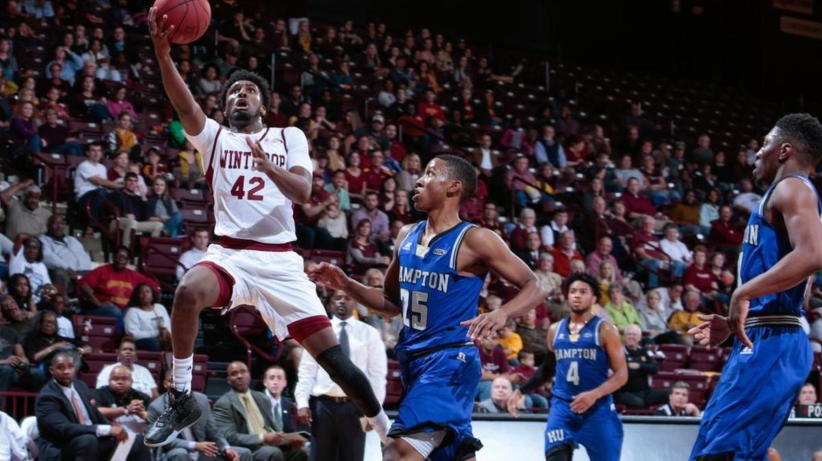 In a team full of offensively-gifted players, Winthrop’s Josh Davenport is a defensive specialist well aware of his role.
