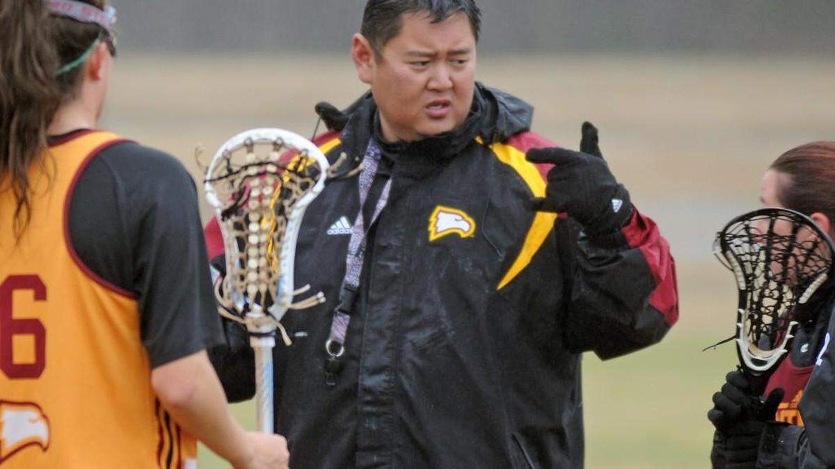 
Winthrop lacrosse coach John Sung launched the school’s program from scratch. He led the Eagles to the NCAA tournament last season in their third year of play.
