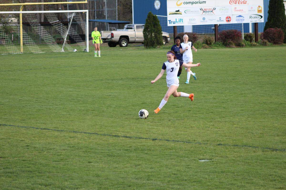 Roberts, a senior, has led a Patriot defense that has allowed only six goals in 12 games this season.