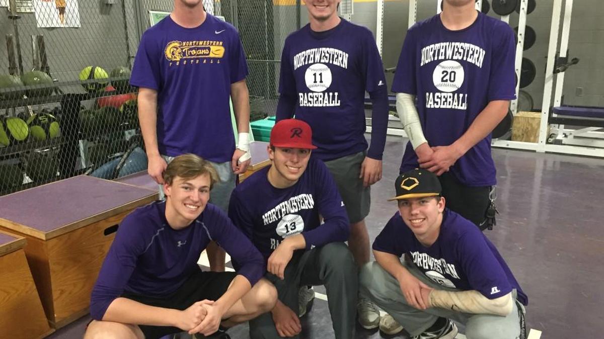 (clockwise, from back row) Andrew Shipman, Will Hagood, Cameron Reeves, John Gilreath, Rob Hughes and Wesley Sweatt.
