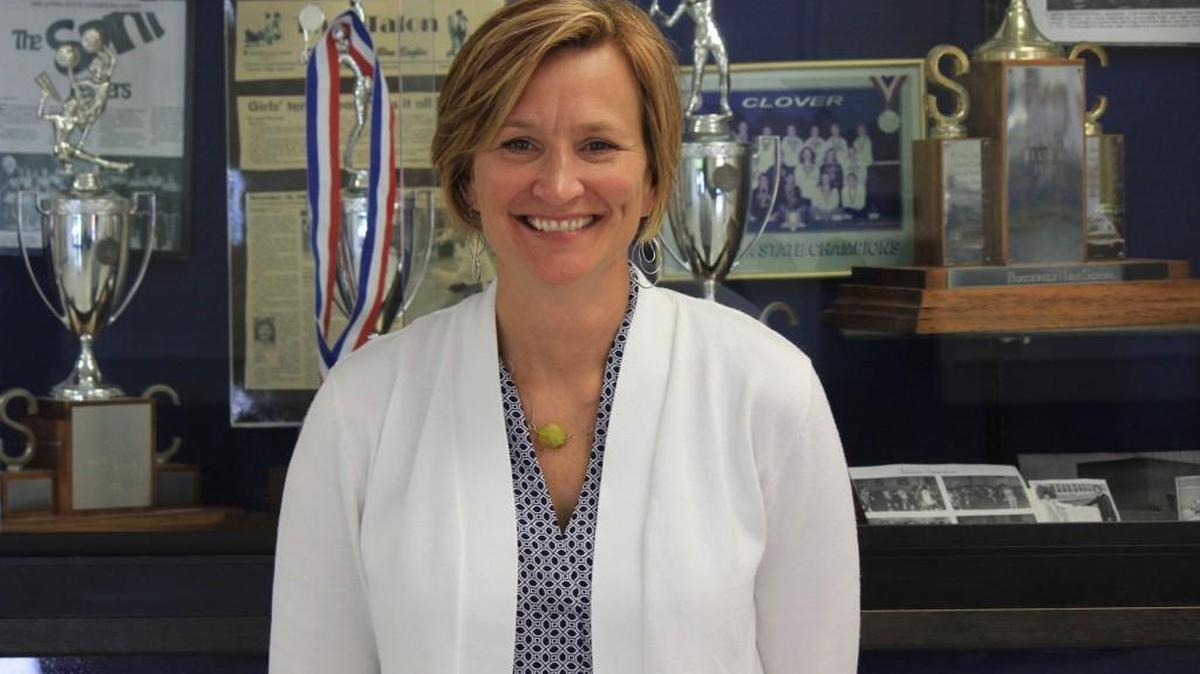 Former Northwestern volleyball coach Karen Schmolze was named head coach at Clover earlier this week.
