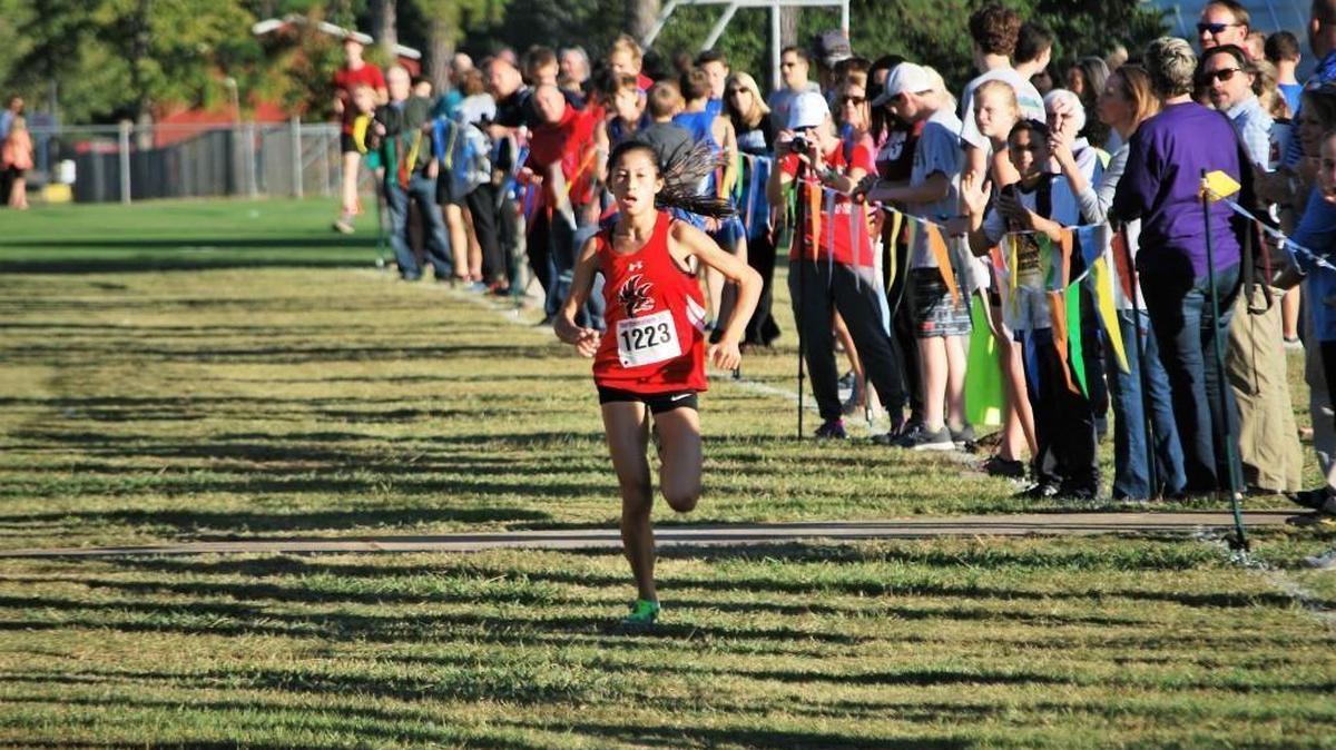 Nation Ford freshman Katie Pou not only won a number of big races this fall, she usually dominated.