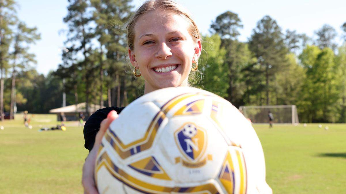 Northwestern High School soccer player Darby Grigg made the second North-South game of the year.