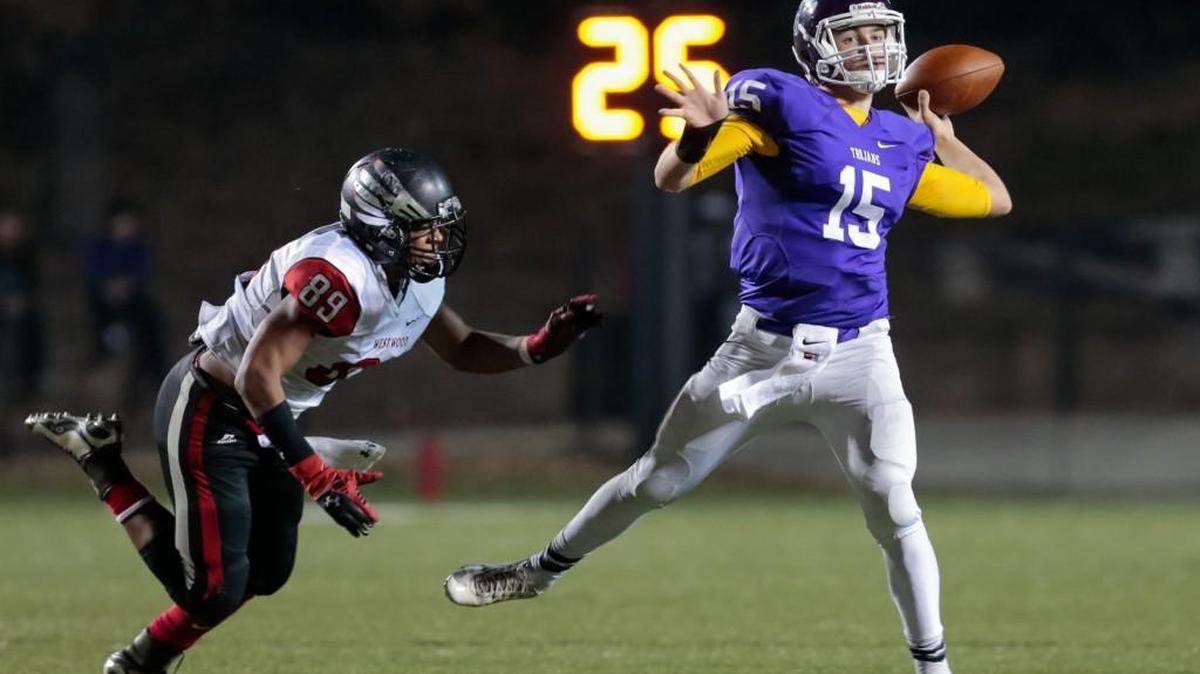 Northwestern junior Gage Moloney’s size and mobility make him an intriguing college quarterback prospect.