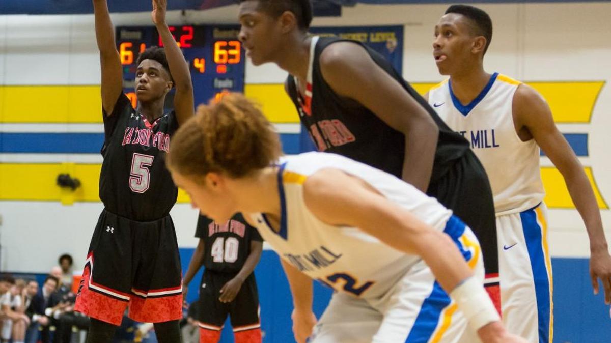 Just a sophomore, Nation Ford guard Zeb Graham was named 5A All-State on Wednesday morning.