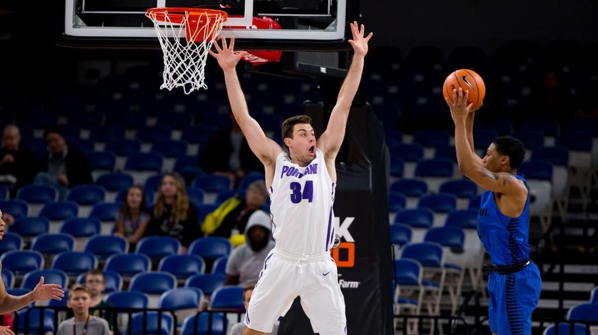 Such is Austin Stone’s basketball -- and confidence -- improvement, the 6-foot-9 former Clover Blue Eagle would like to continue his playing career in Europe once he graduates from the University of Portland.