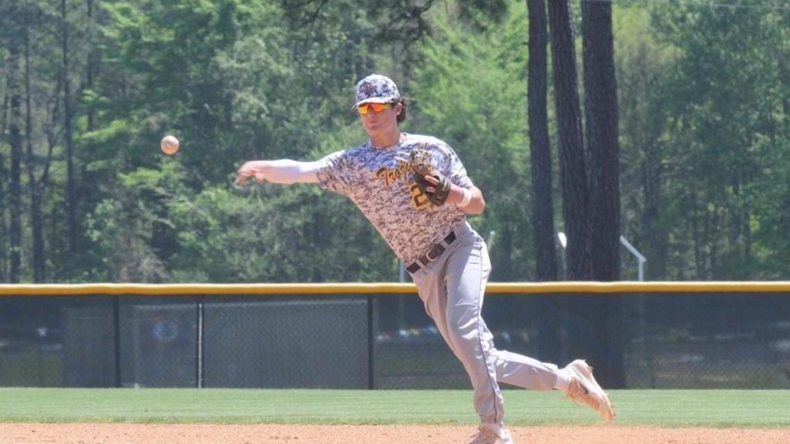 Northwestern’s Cameron Reeves chucked a no-hitter to help the Trojans close out a 3-0 series sweep of Clover last Friday.