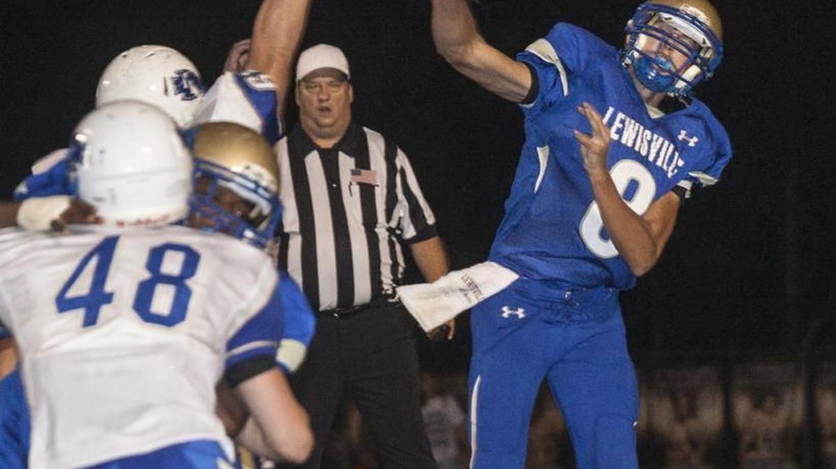 Lewisville QB Trey Keels and the Lions are trying to accrue some momentum headed into the 1A postseason. A win over Great Falls Friday night would help to that end.