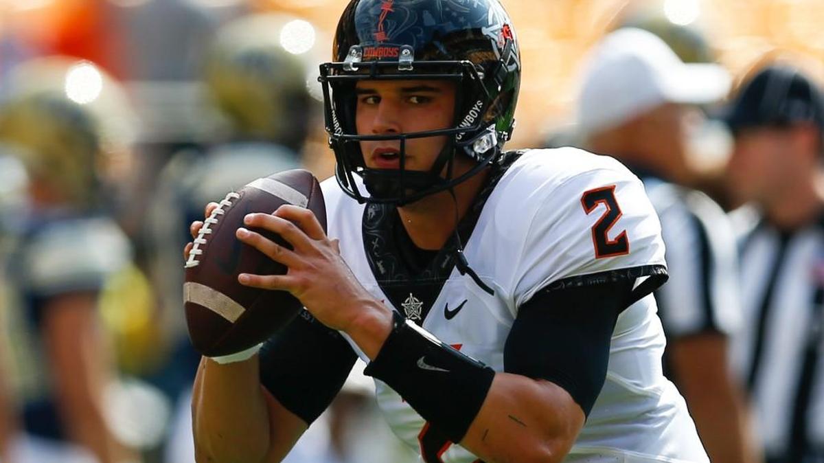 Oklahoma State quarterback Mason Rudolph (2) helped the Cowboys to three straight 10-win seasons.