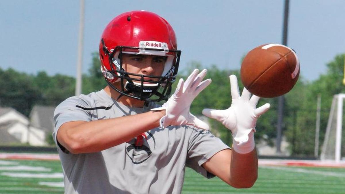 
Nation Ford’s Hank Tuipulotu leads the area in receiving. His 54 catches would constitute a productive complete season for most high school pass-catchers, but the BYU commit has at least five more games to play.

