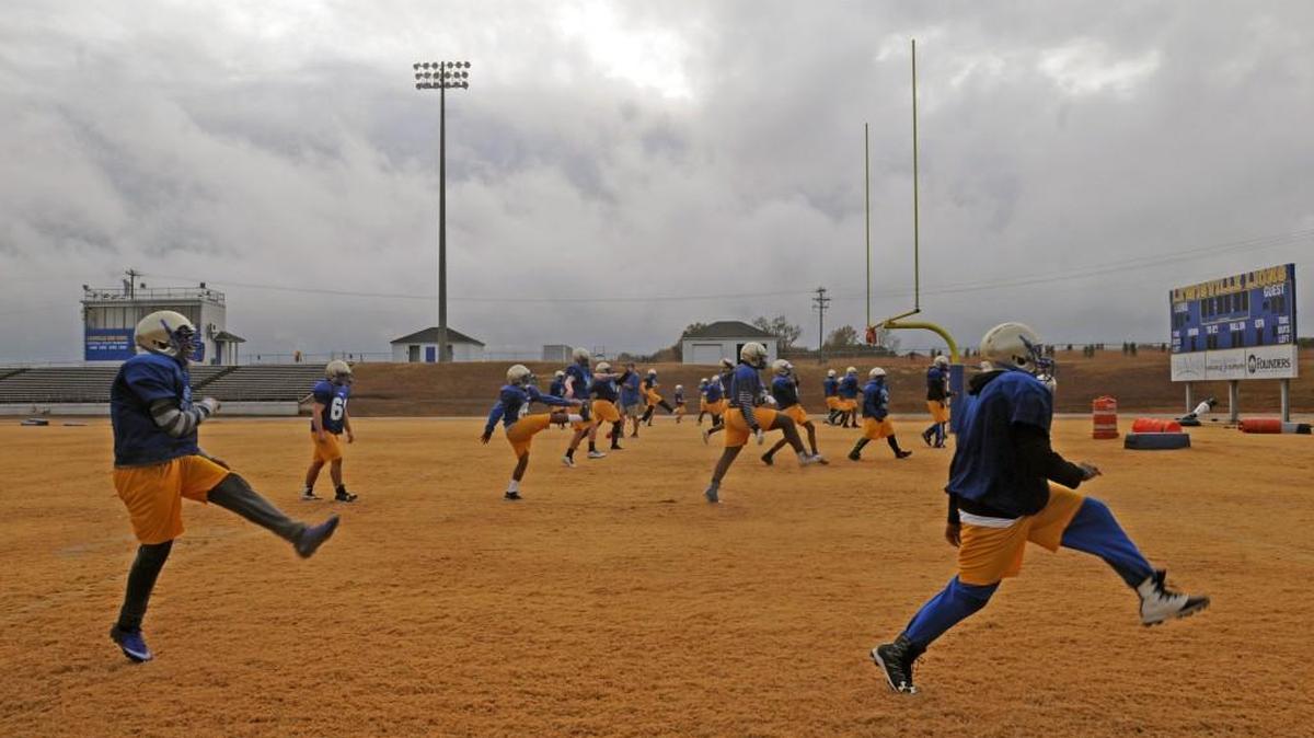 Lewisville football is practicing in December, even if Mother Nature and the SCHSL helped a bit by extending the season.