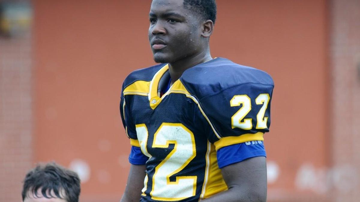 Desmond Ricks only switched to linebacker last spring but he took to the position quickly and already has a scholarship offer from South Carolina State, with bigger schools queuing up.