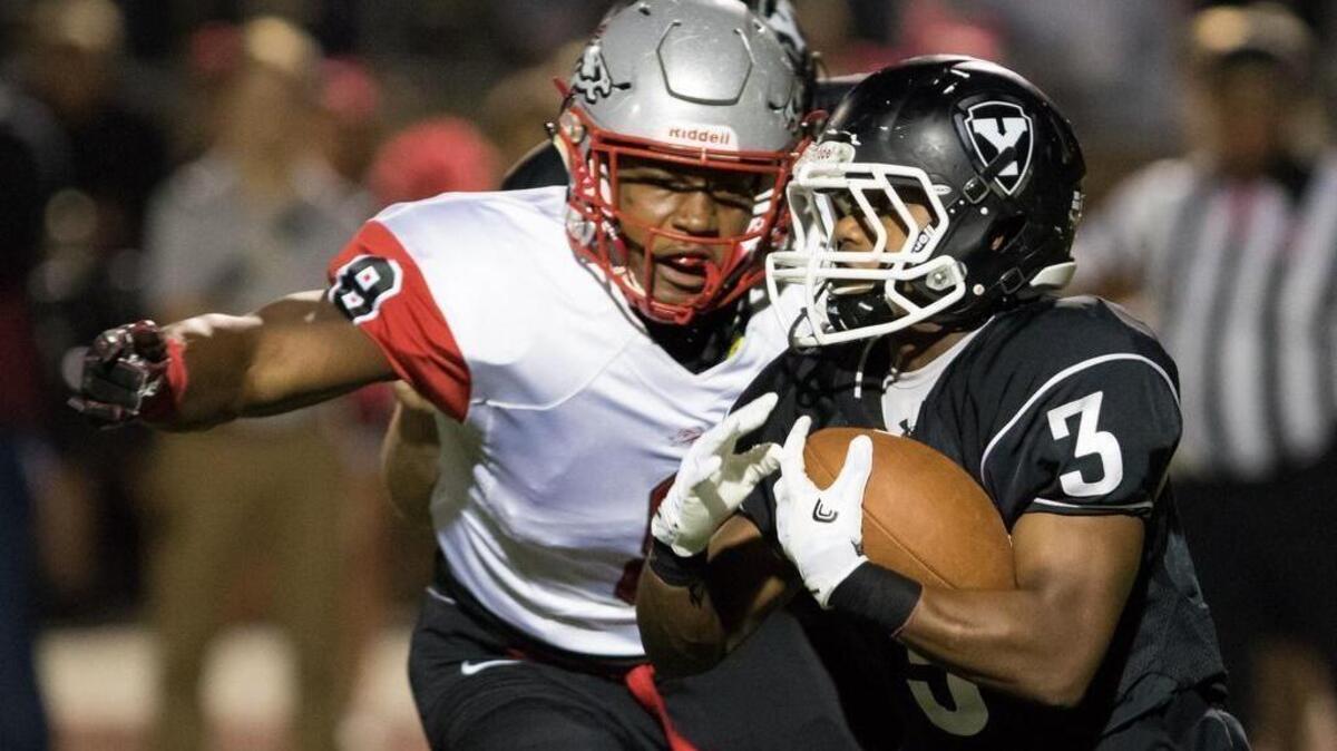 Pursuit of the football will be key for South Pointe on Saturday. The Stallions have to get large numbers of players to the ball, but they also have to pursue in a responsible manner to avoid getting punished by Hartsville’s misdirection plays.