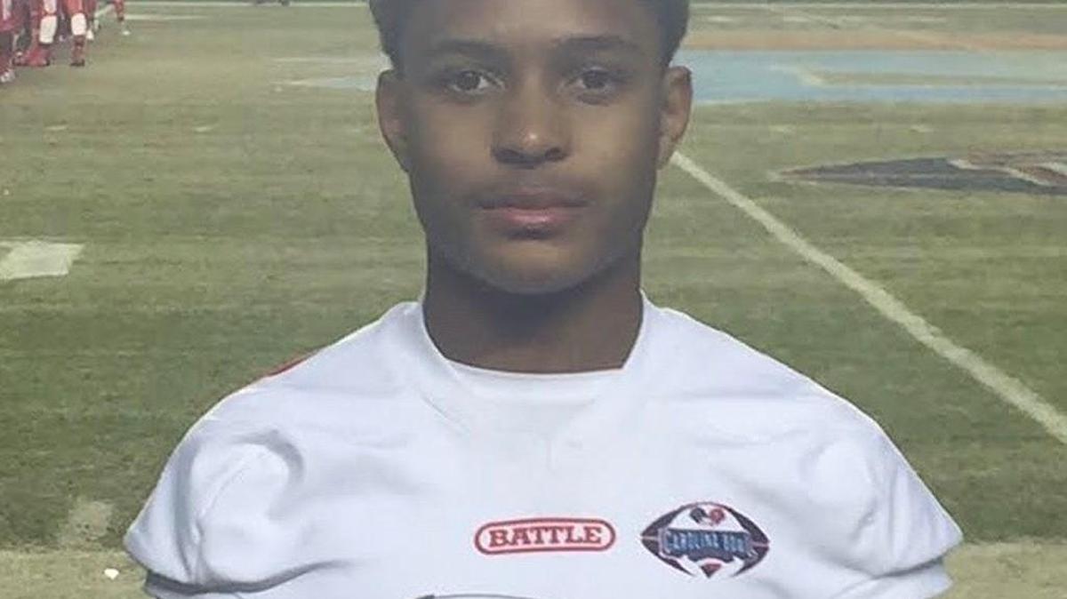 Saluda Trail Middle Schooler D.J. Barksdale had an MVP performance in Saturday’s Carolina Bowl in Chapel Hill.