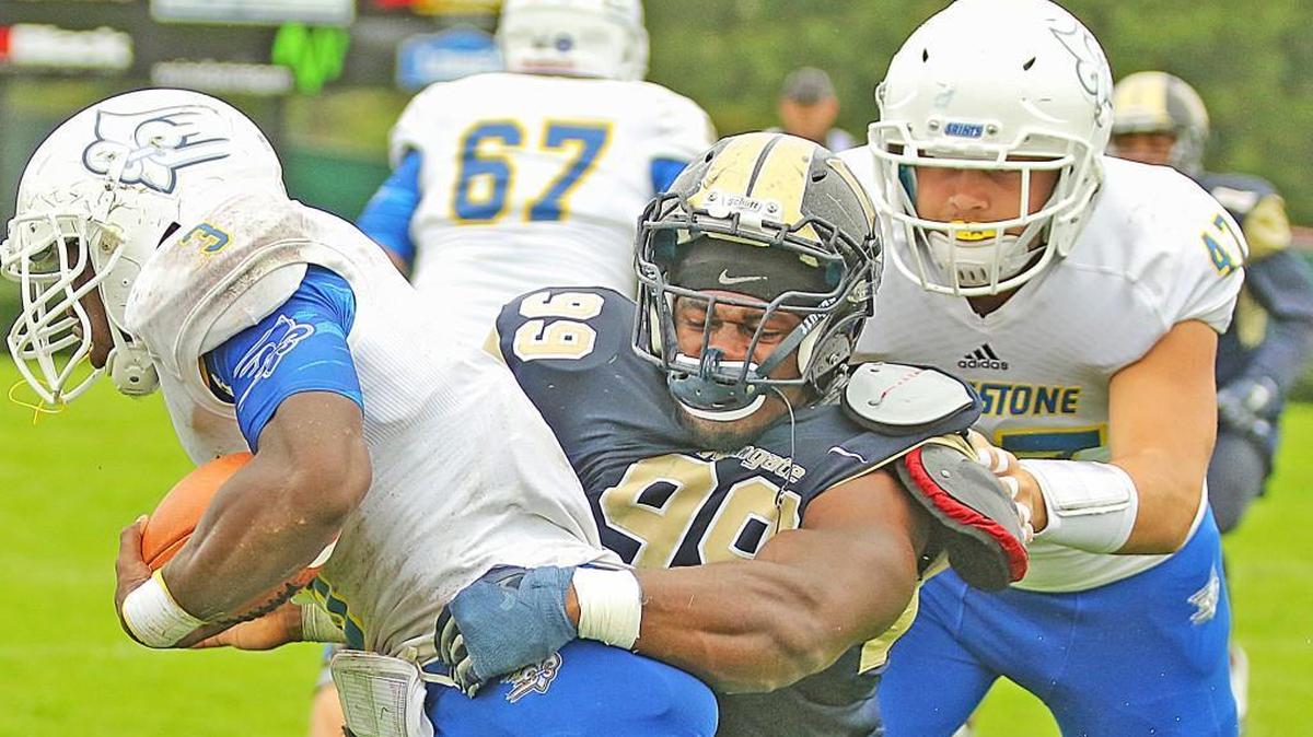 
York’s Andre Foulks was named the South Atlantic Conference’s defensive player of the week on Monday.
