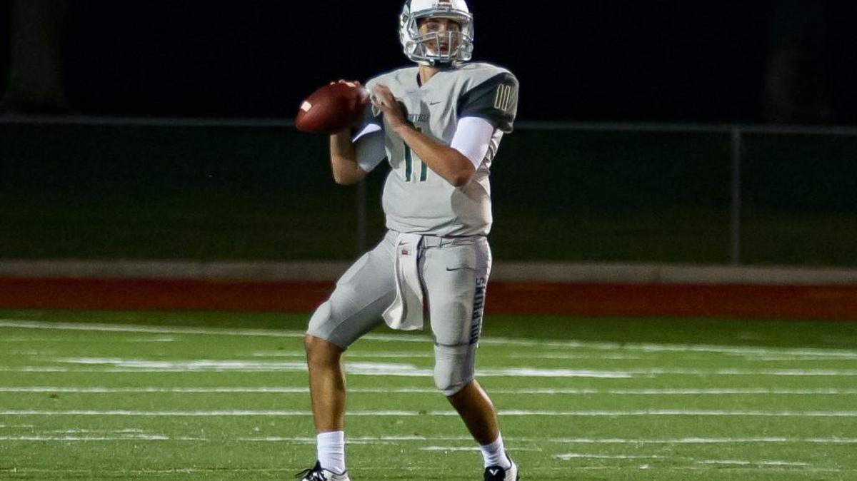 Former Fort Mill Yellow Jacket Rylan Wells threw four touchdown passes Saturday during Jacksonville University’s win over Davidson.