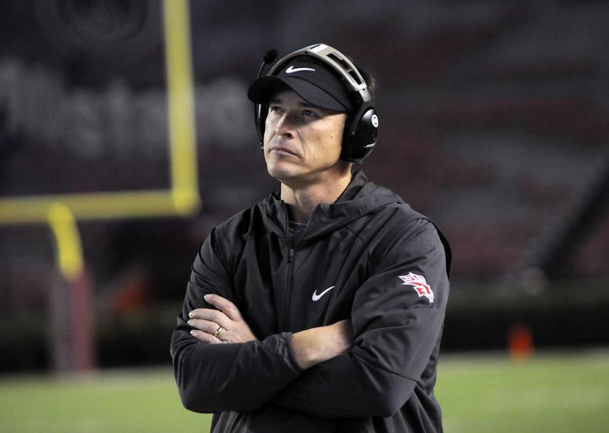As South Pointe High School’s head football coach, Strait Herron led his team to five title in his seven years. He left the school to establish Legion Collegiate after the 2018 season.
