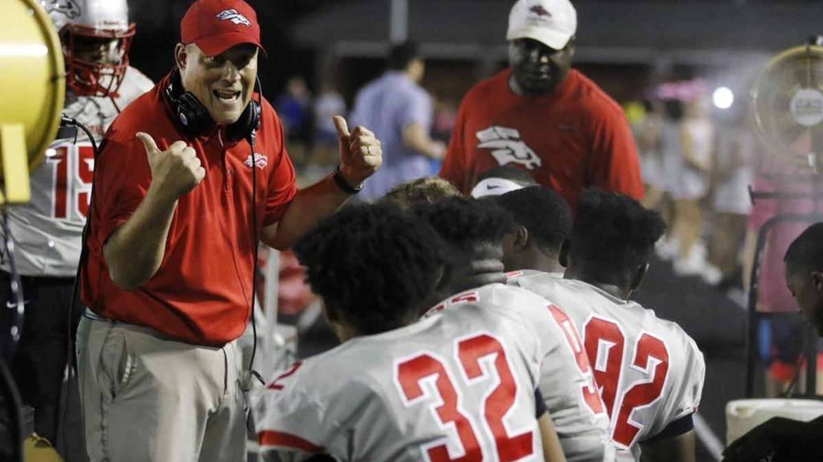 South Pointe defensive coordinator Jason Winstead is hoping to revive Goose Creek’s recently flagging football program.