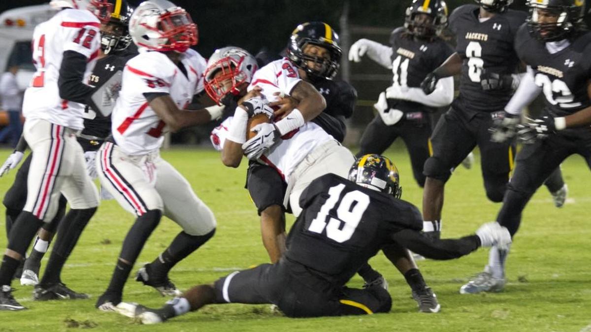 South Pointe got 145 yards on the ground against Union County in the two teams’ first matchup this season.