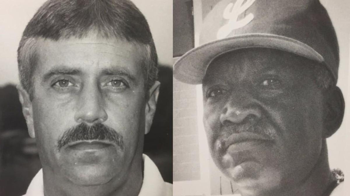 Jim Ringer (left) and Bennie McMurray were two of the area’s best coaches for over two decades, and now both are going into the South Carolina Football Coaches Hall of Fame 2017 class.
