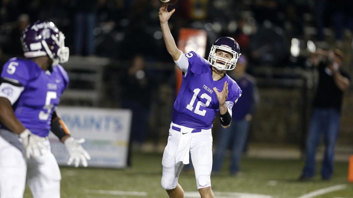 Sophomore QB Tanner McKinney was put in a tough spot Friday night against Gaffney after starter Gage Moloney went down with a broken bone in his arm. But McKinney played pretty well, completing 20 of 29 passes for 235 yards and three touchdowns, with a pair of interceptions.