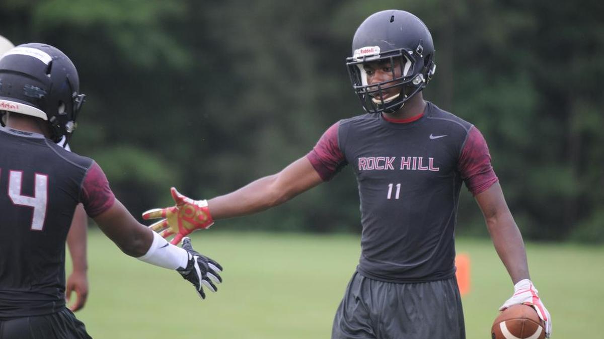 Rock Hill's Antonio Barber committed to Tennessee on April 27, 2018.