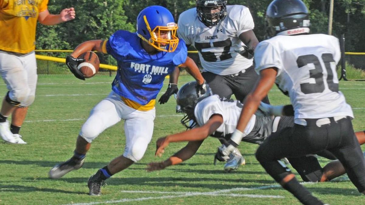 
Fort Mill’s Ronnie Hughes will move into the scatback role that Chandler Kryst thrived in last season.
