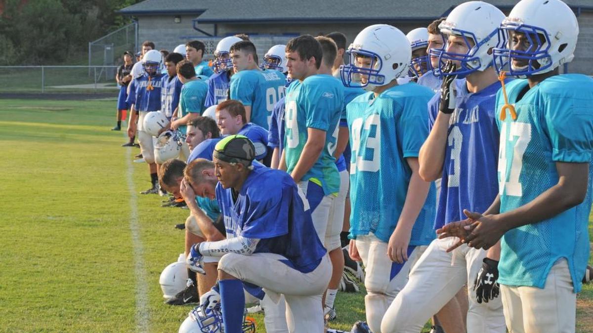 Indian Land High School is growing dramatically and the football program is reflecting that. Michael Mayer has close to 80 players out for football this fall.