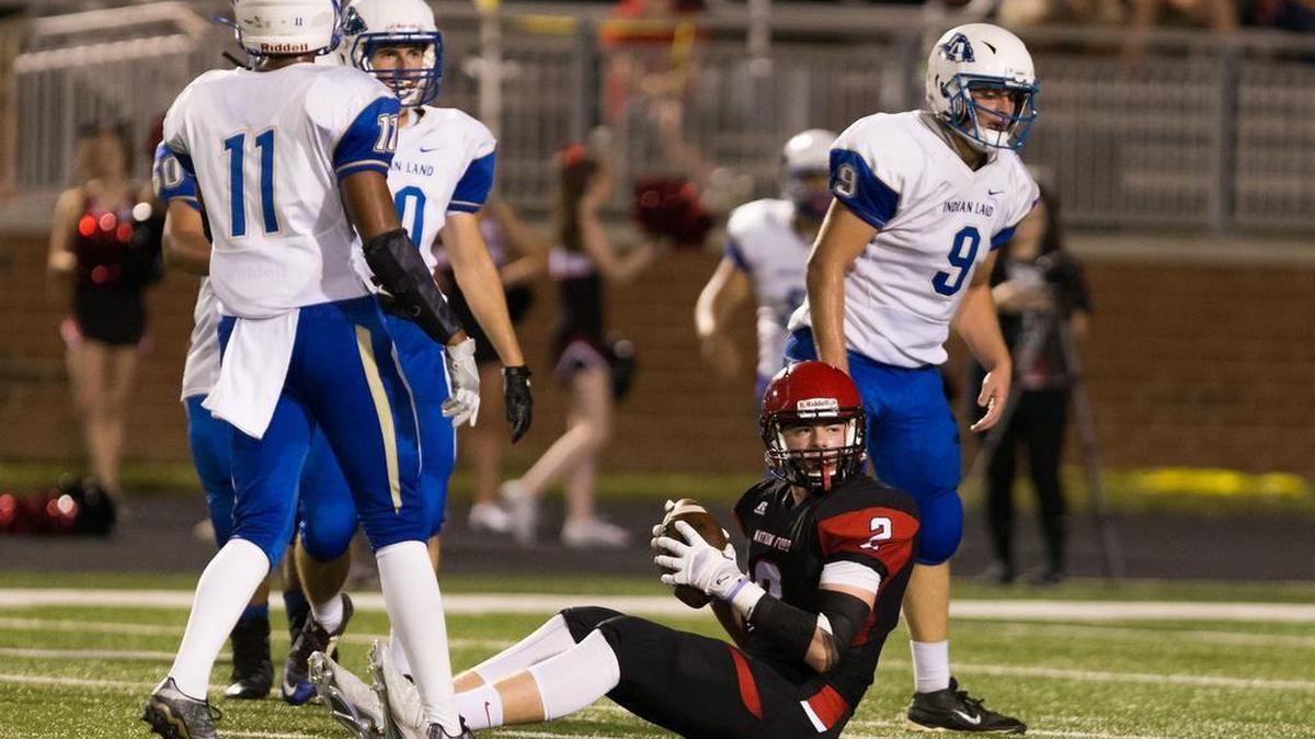 Nation Ford receiver Alex Stennett surpassed 1,000 yards receiving last week against Fort Mill. The North-South all-star selection has 10 touchdowns in his last five ballgames.