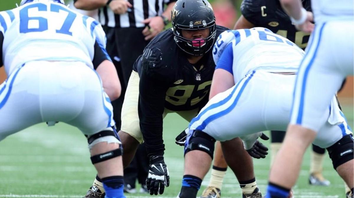 Zeek Rodney posted 22 tackles during his sophomore season in 2015, but playing defensive tackle, he doesn’t rack up stats like he used to as a pass-rushing defensive end and Shrine Bowler at South Pointe.