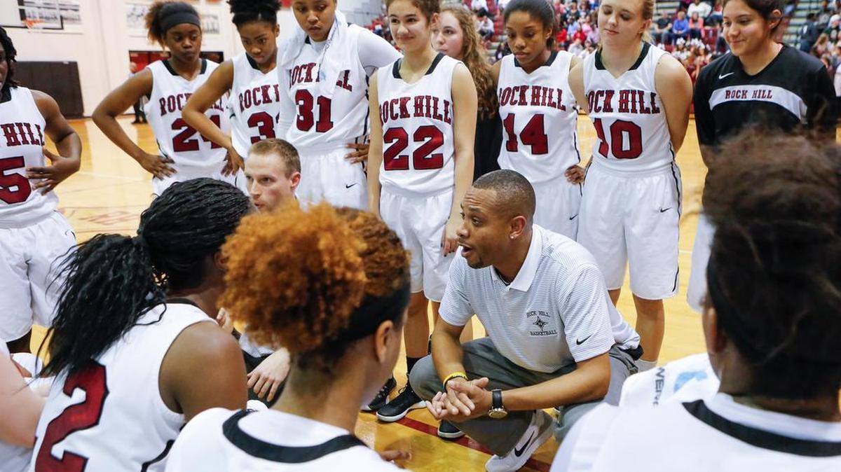 Rock Hill hosted Ridge View in girls playoff basketball Monday, 2-22-2016.