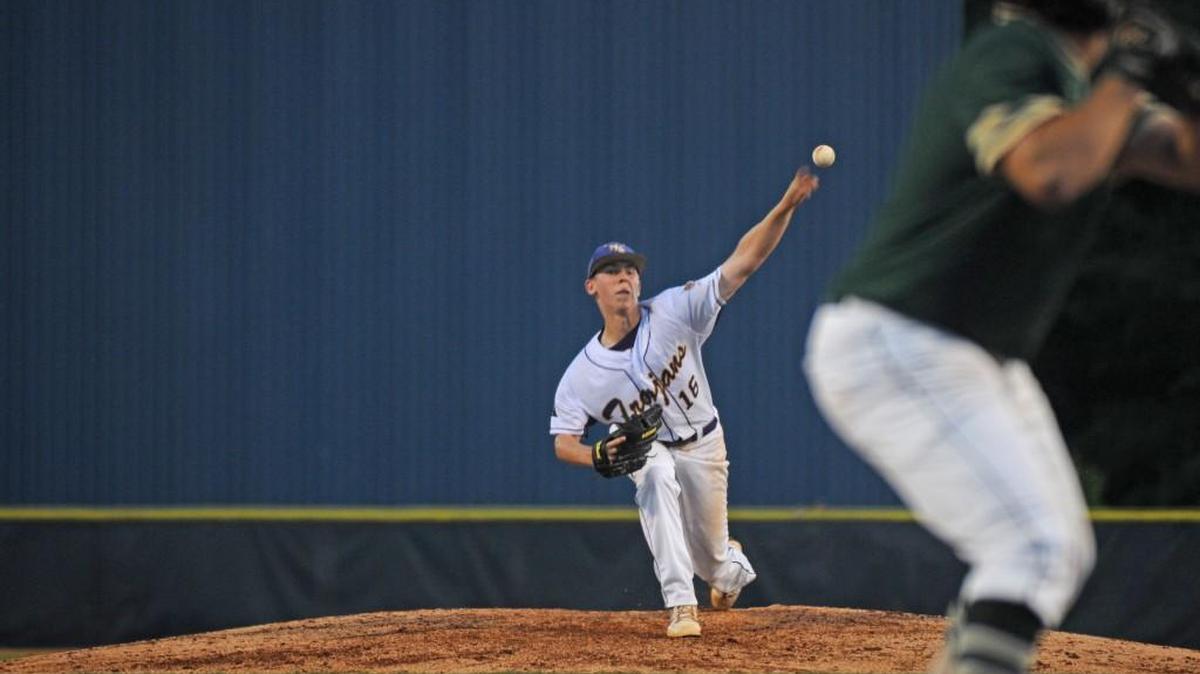 John Gilreath was a standout big-game pitcher for Northwestern this spring, helping the Trojans to the 5A baseball state title with an 11-0 record on the mound.