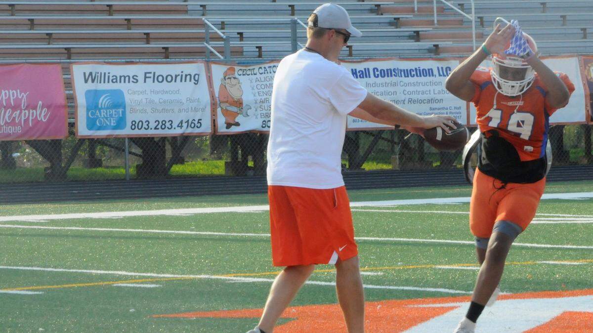 Andrew Jackson coach Todd Shigley is in his sixth season with the Volunteers.