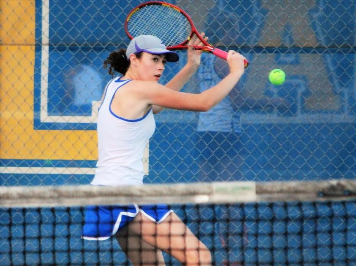 Fort Mill’s Elizabeth Fitzgerald reached the third round of the 5A girls’ tennis singles tournament, before falling to the eventual state champion.