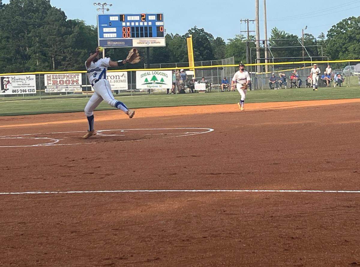 Owens (pitcher, left) pitched a shutout against Hannah-Pamplico, netting 11 strikeouts while only allowing three hits.