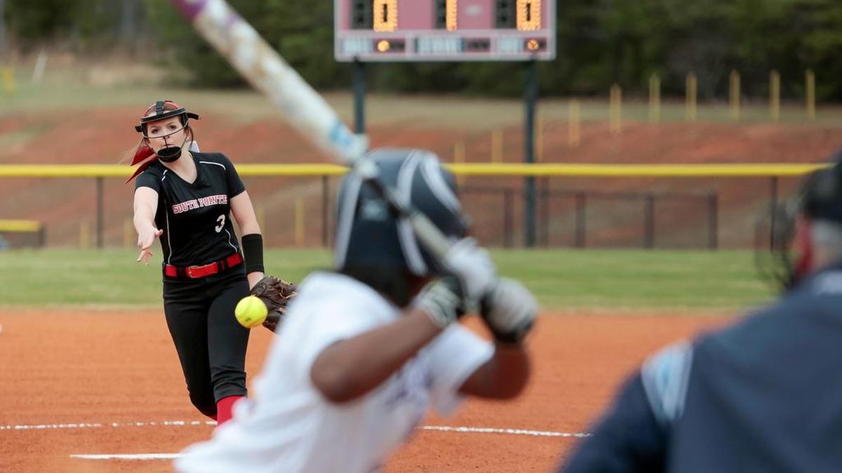 South Pointe hosts cross town rival Northwestern in varsity softball.