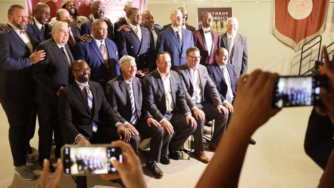 First Winthrop NCAA tournament team among those honored, inducted to Eagles’ hall of fame