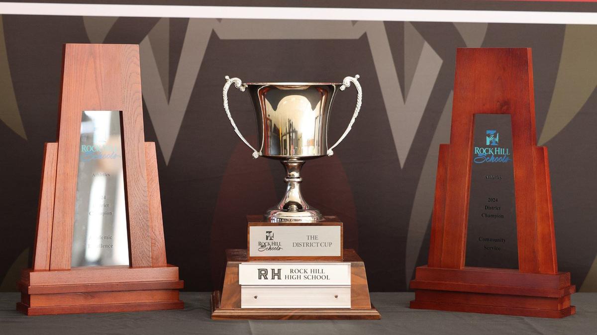 Rock Hill High School was awarded the District Cup on Friday.