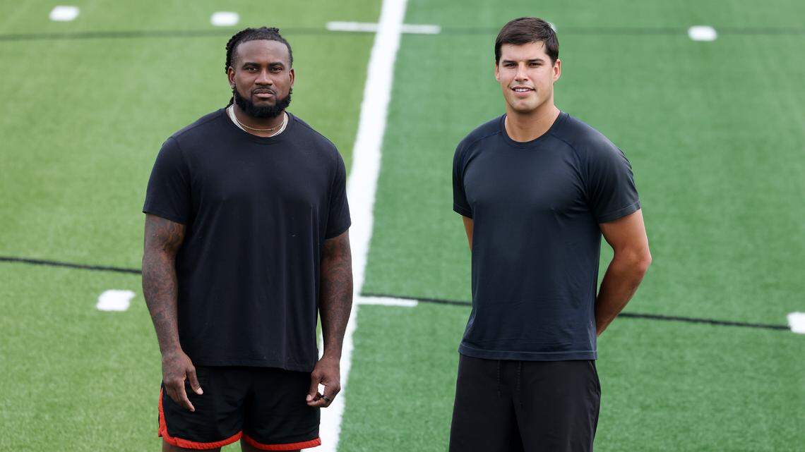 Former Northwestern football stars, now in NFL, in Rock Hill getting ready for season