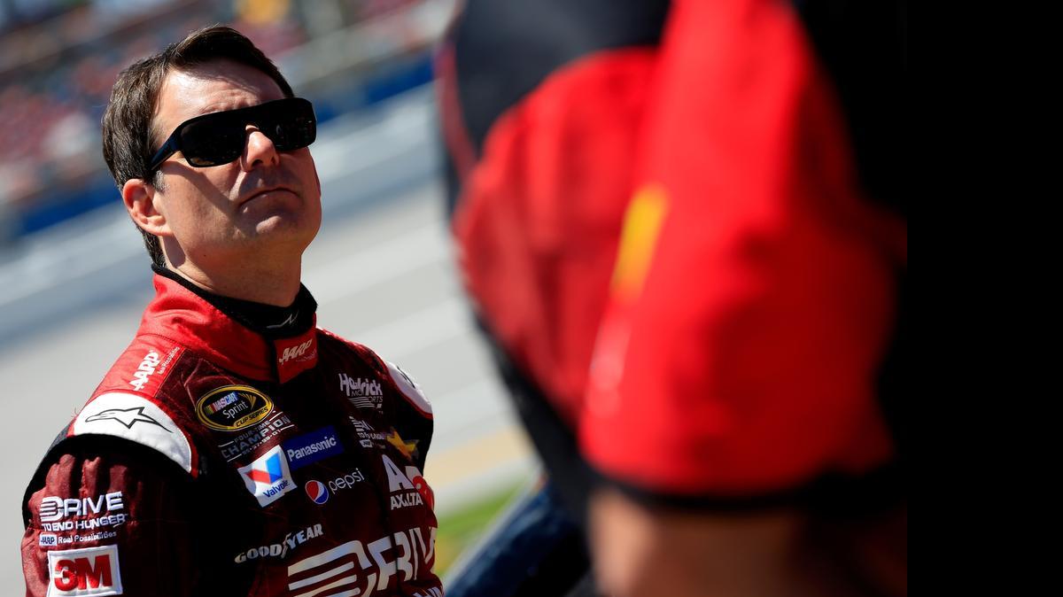 
Four of the top five qualifiers in Sunday’s NASCAR Sprint Cup Series GEICO 500 at Talladega Superspeedway are Hendrick drivers, led by pole winner Jeff Gordon. 


