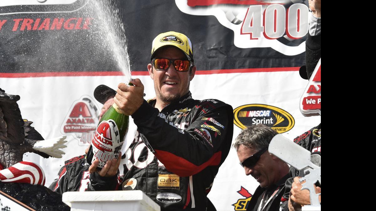 
Thanks to Martin Truex Jr.’s victory Sunday at Pocono (Pa.), at least one single-car team will compete for the Sprint Cup Series championship for the second consecutive season.

