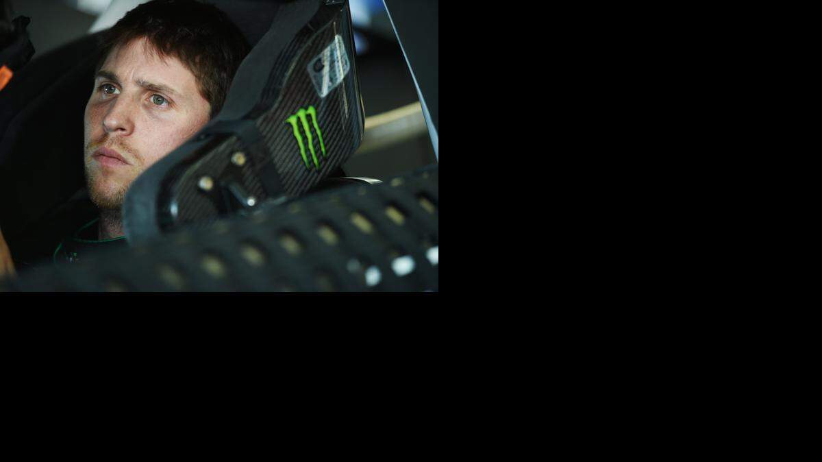 
Denny Hamlin’s past two trips to Auto Club Speedway in Fontana, Calif., have resulted in injuries that caused him to miss races. The return trip is this weekend.. 
