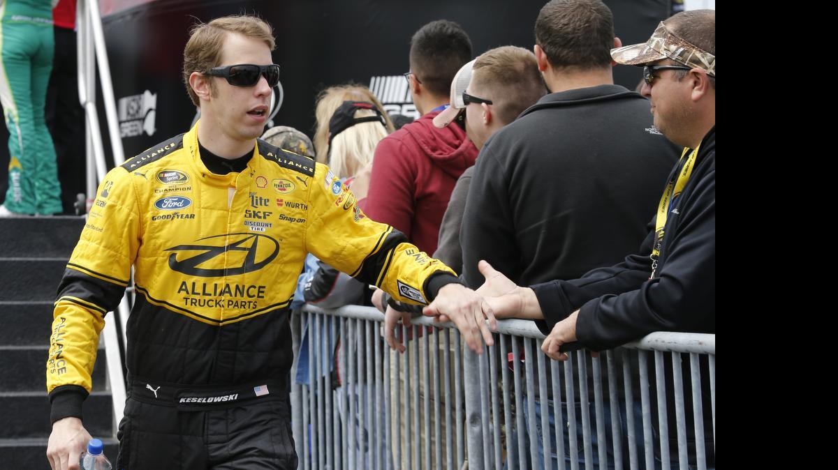 
Sprint Cup driver Brad Keselowski had one of the few cars able to keep pace with Kurt Busch at Richmond until he dropped a cylinder late in the race.


