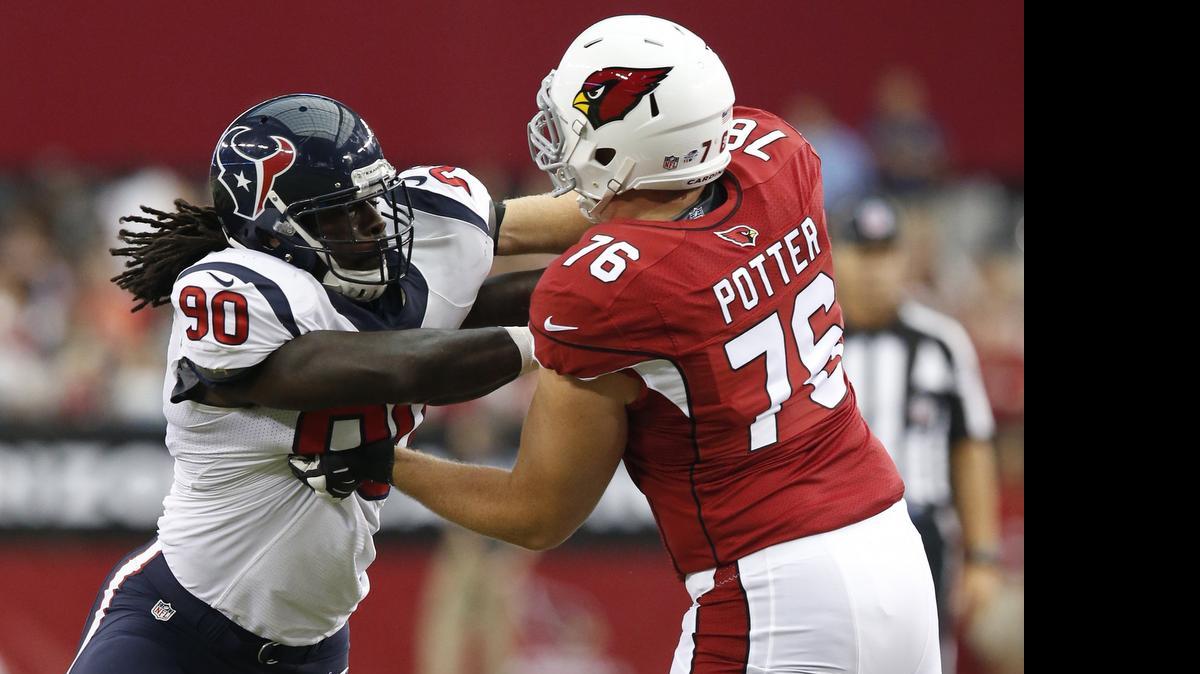 
The Houston Texans placed Jadeveon Clowney on the physically unable to perform list Monday, but he can be activated at any time during training camp, once he’s ready. Clowney is returning from microfracture knee surgery that cut his rookie season short last year.
